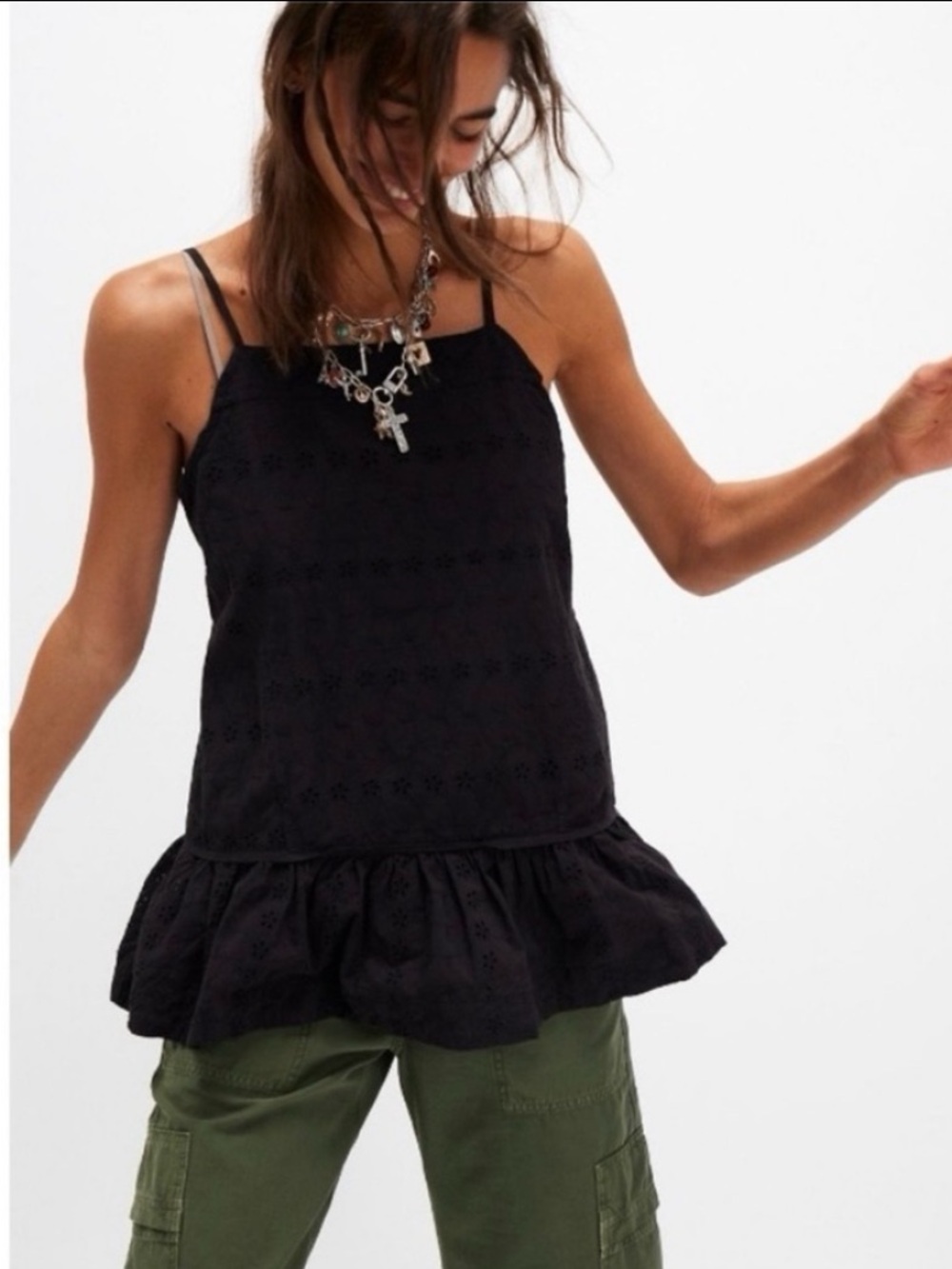 Free People All Caught Up Tunic / Mini NWT L